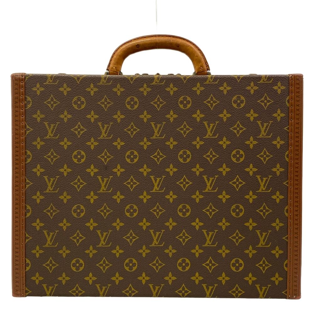 Louis Vuitton President Attache Case Monogram Trunk Case No.45